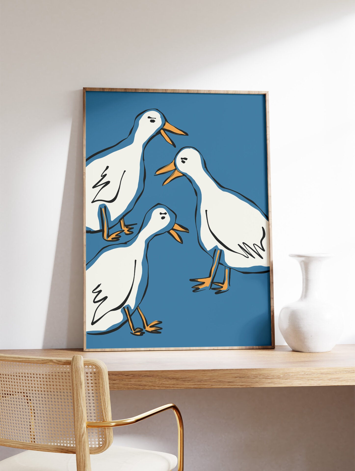 Duck Poster, Animal Poster