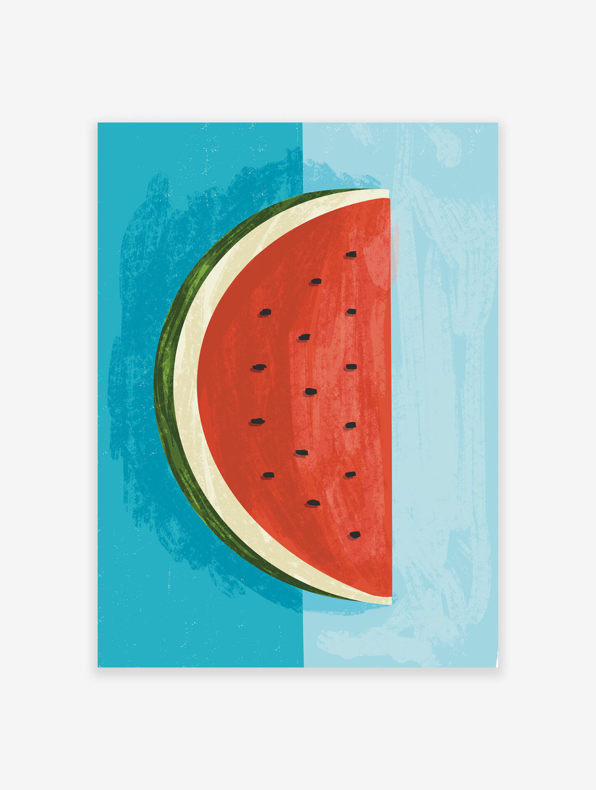 Watermelon Poster, Fruit Print