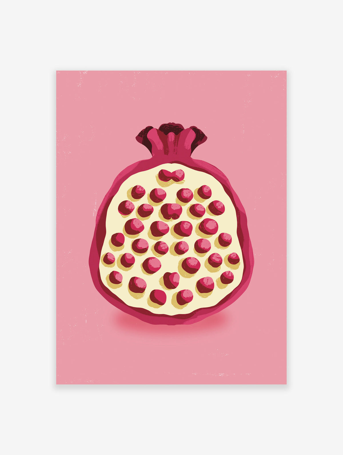 Pomegranate Poster, Kitchen Print