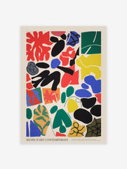 Henri Matisse Poster, Colourful Abstract Print