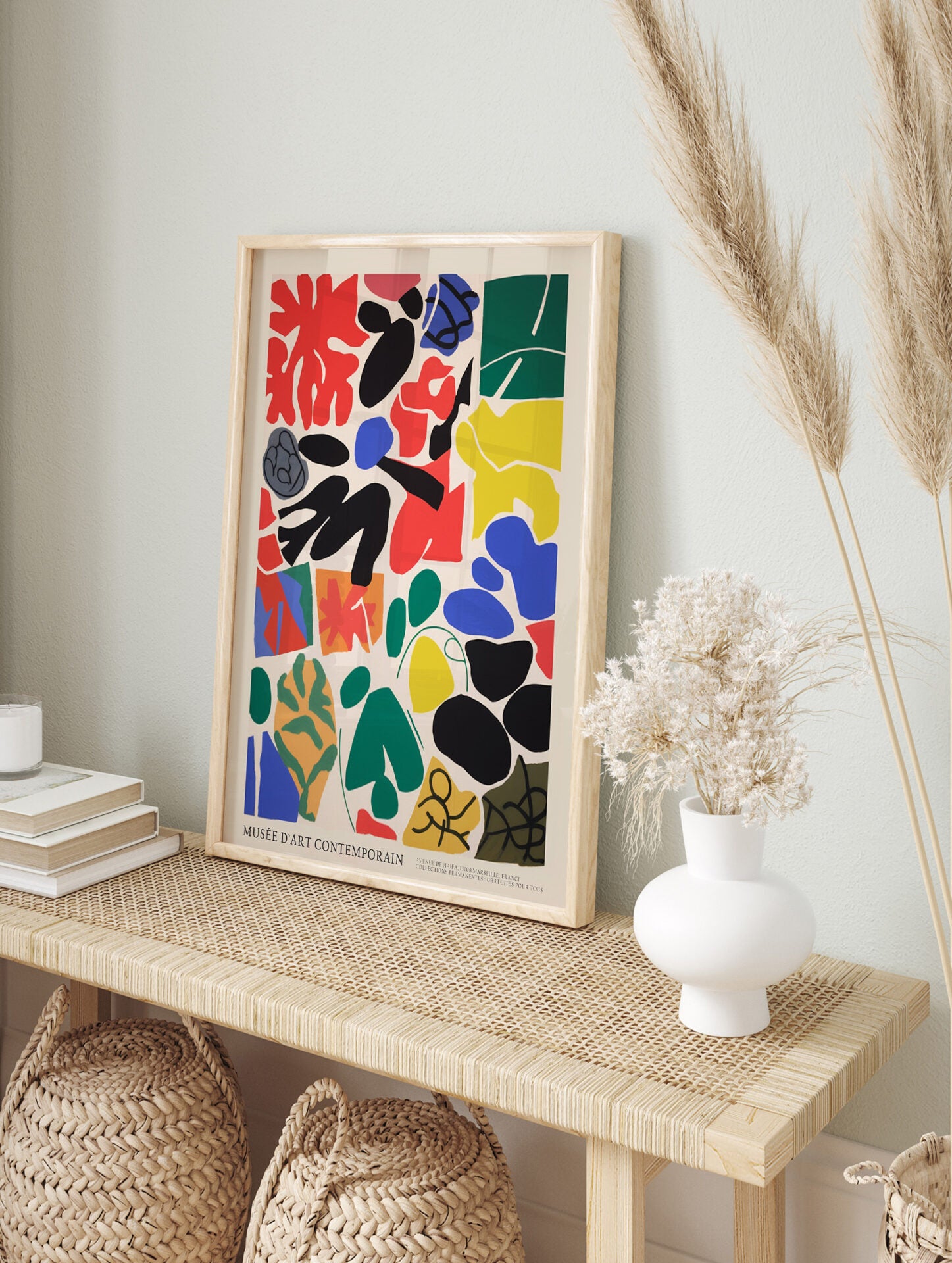 Henri Matisse Poster, Colourful Abstract Print