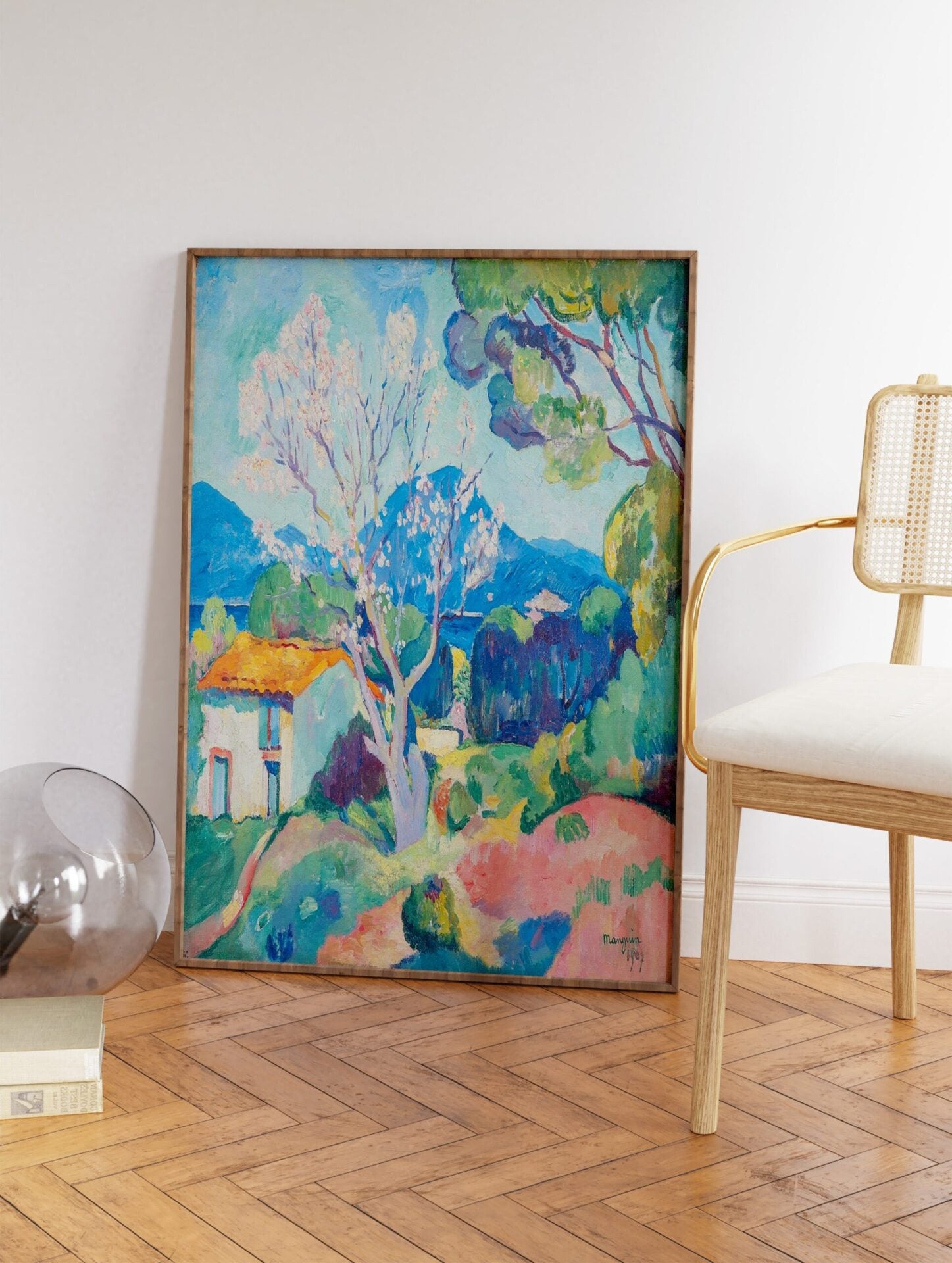 L'Amandier en Fleurs Poster by Henri Manguin, Henri Charles Manguin Print
