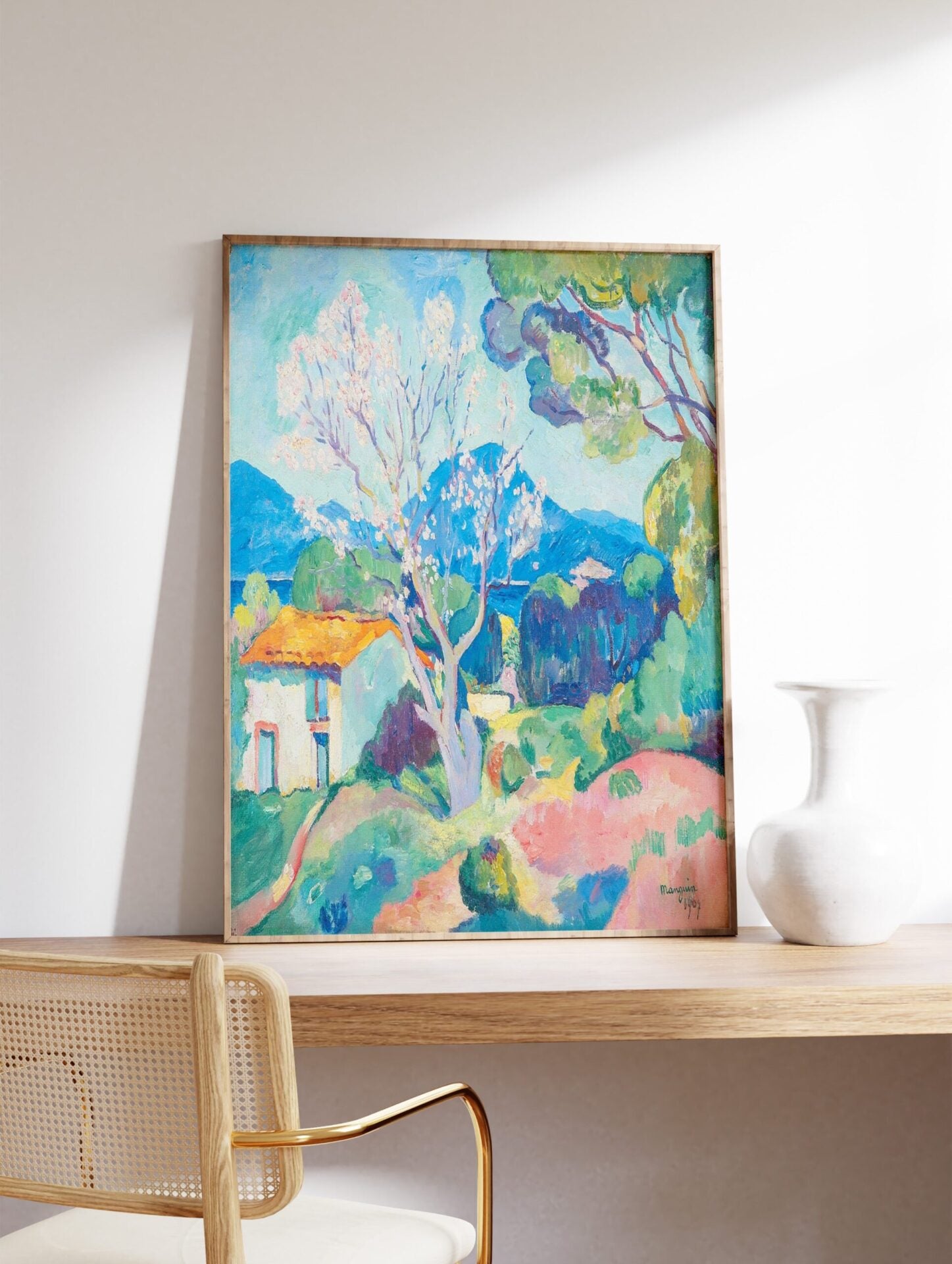 L'Amandier en Fleurs Poster by Henri Manguin, Henri Charles Manguin Print