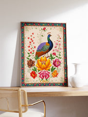 Indian Bird Poster, Indian Print