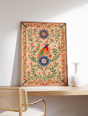 Indian Bird Poster, Indian Print