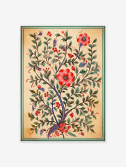 Indian Botanical Poster, Indian Art Print