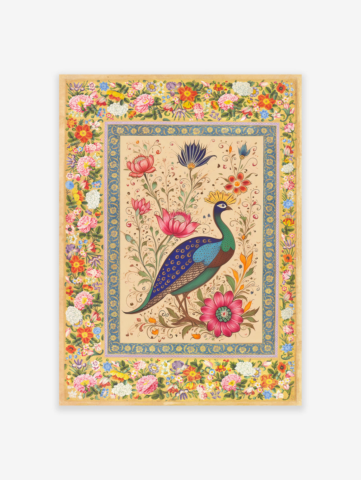 Indian Bird Print, Indian Print