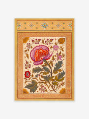 Indian Floral Poster, Indian Print