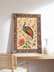 Indian Bird Poster, Indian Print