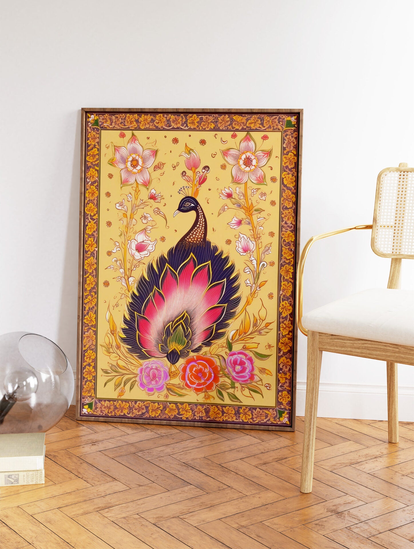 Indian Bird Poster, Indian Print