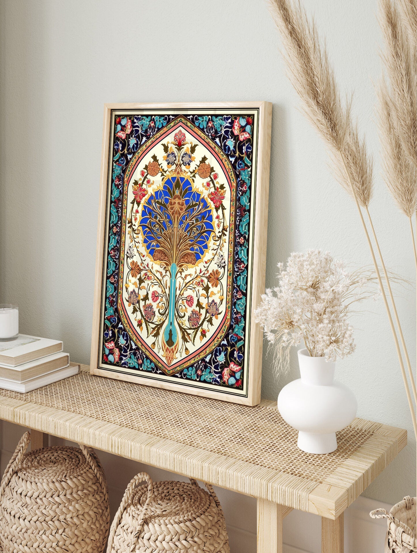 Islamic Poster, Islamic Floral Print