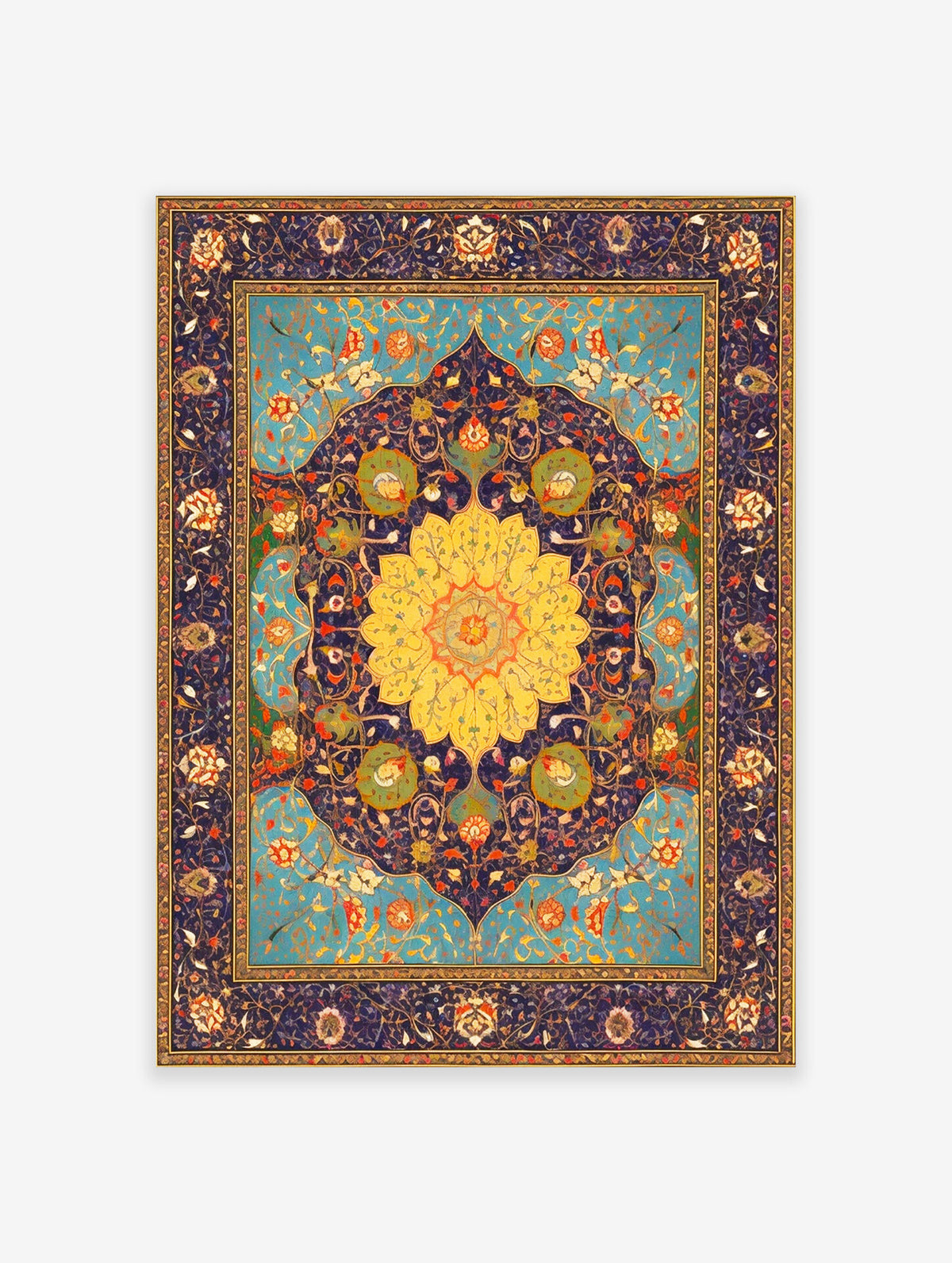 Islamic Poster, Islamic Floral Print