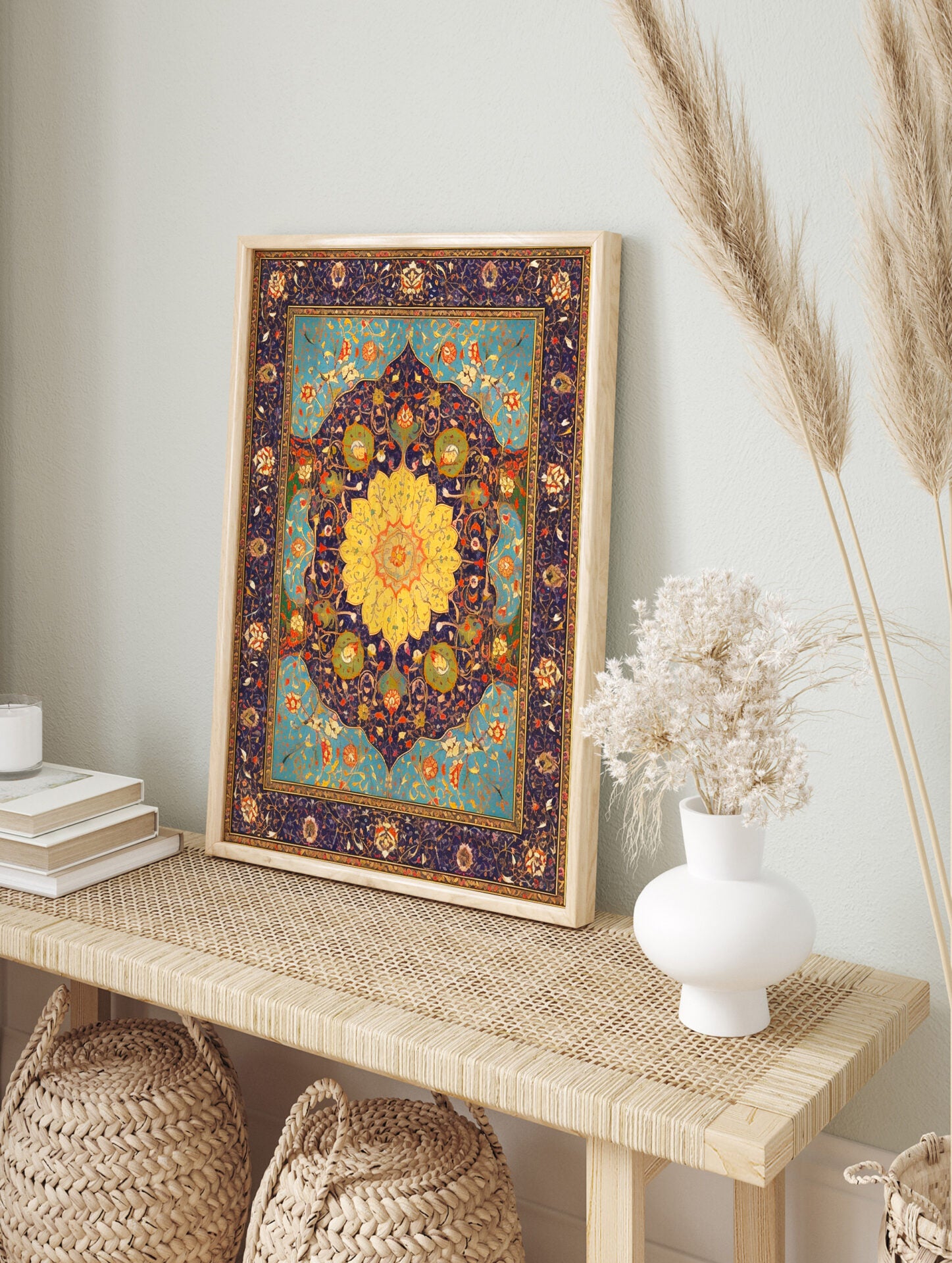 Islamic Poster, Islamic Floral Print