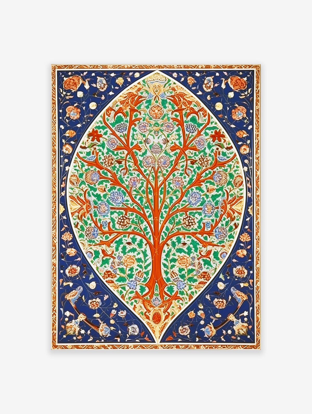 Islamic Poster, Islamic Botanical Print