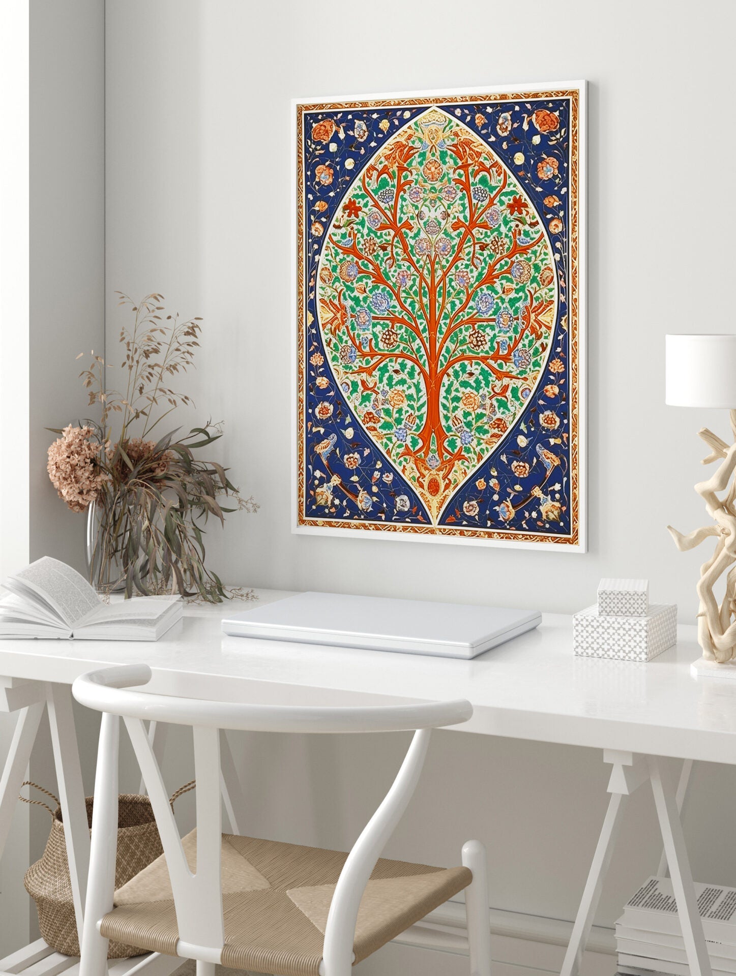 Islamic Poster, Islamic Botanical Print