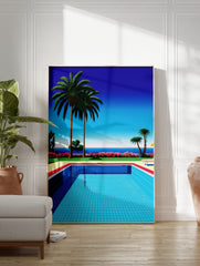 Swimming Pool Poster, Pool Print