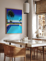 Swimming Pool Poster, Pool Print