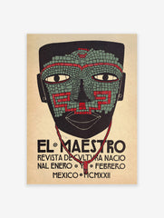 El Maestro Poster, Mexican Print