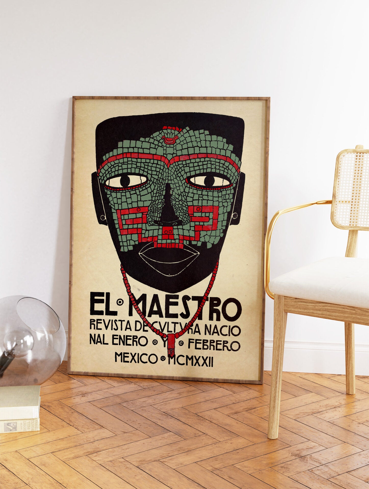 El Maestro Poster, Mexican Print