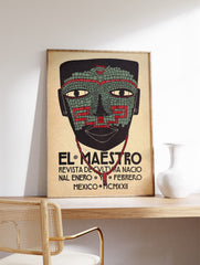 El Maestro Poster, Mexican Print