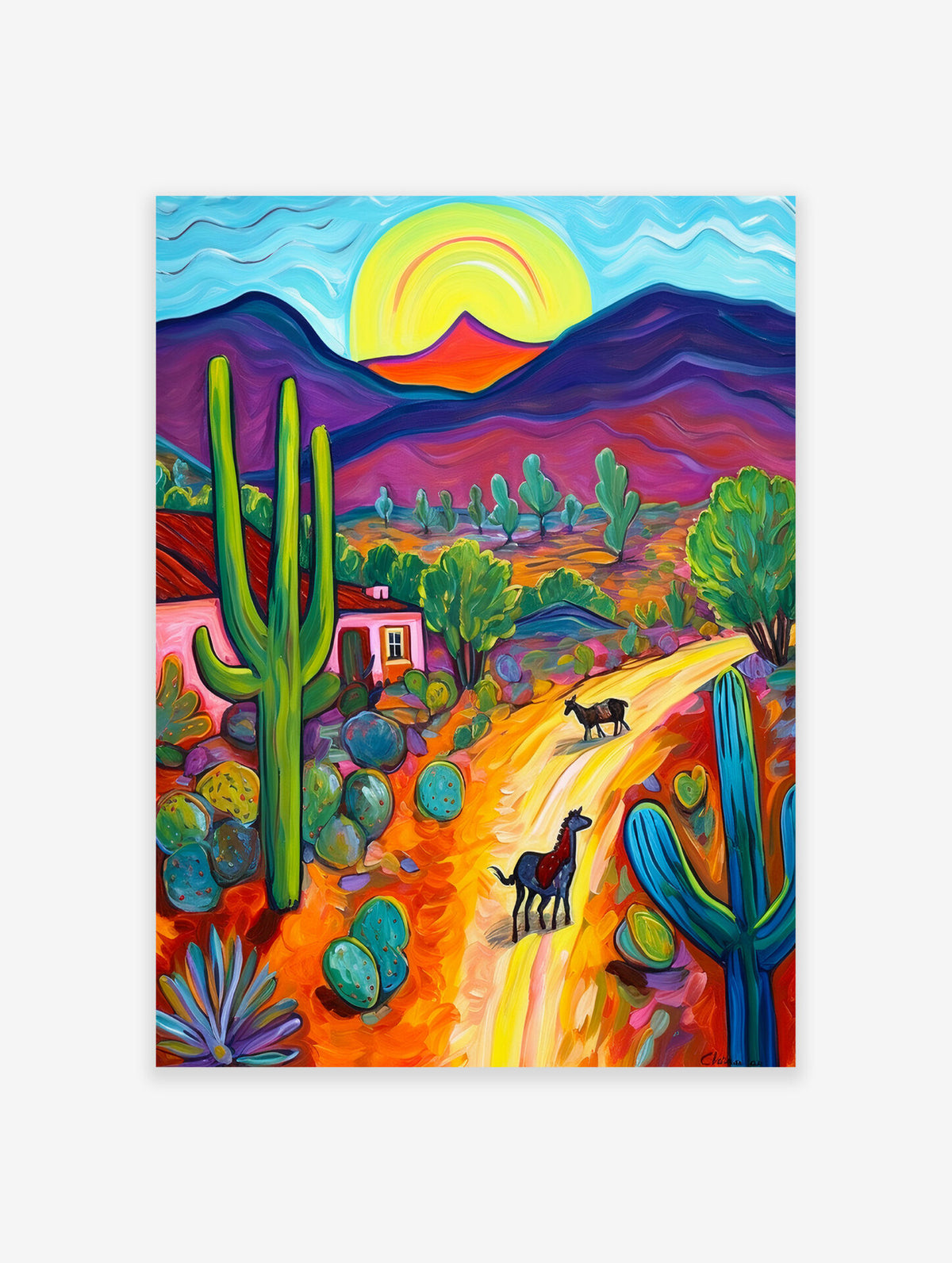 Mexican Poster, Mexican Interior Print