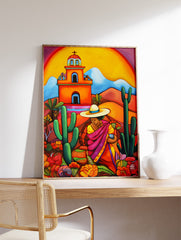 Mexican Poster, Mexican Interior Print