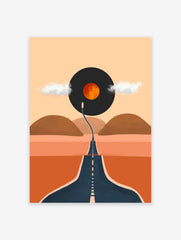 Music Vinyl Poster, Music Print