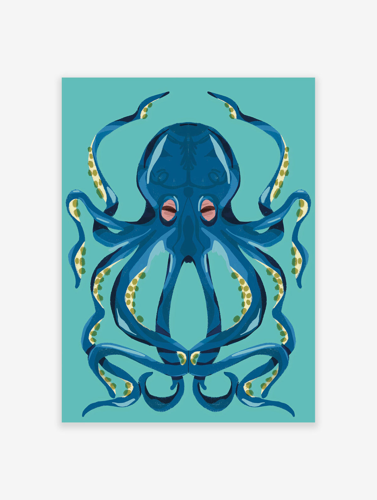 Octopus Poster, Octopus Print