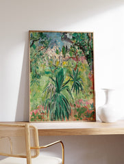 Palmscape in Levanto Poster by Oskar Moll, Oskar Moll Print