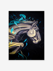 Horse Poster, Contemporary Horse Print