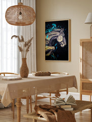 Horse Poster, Contemporary Horse Print