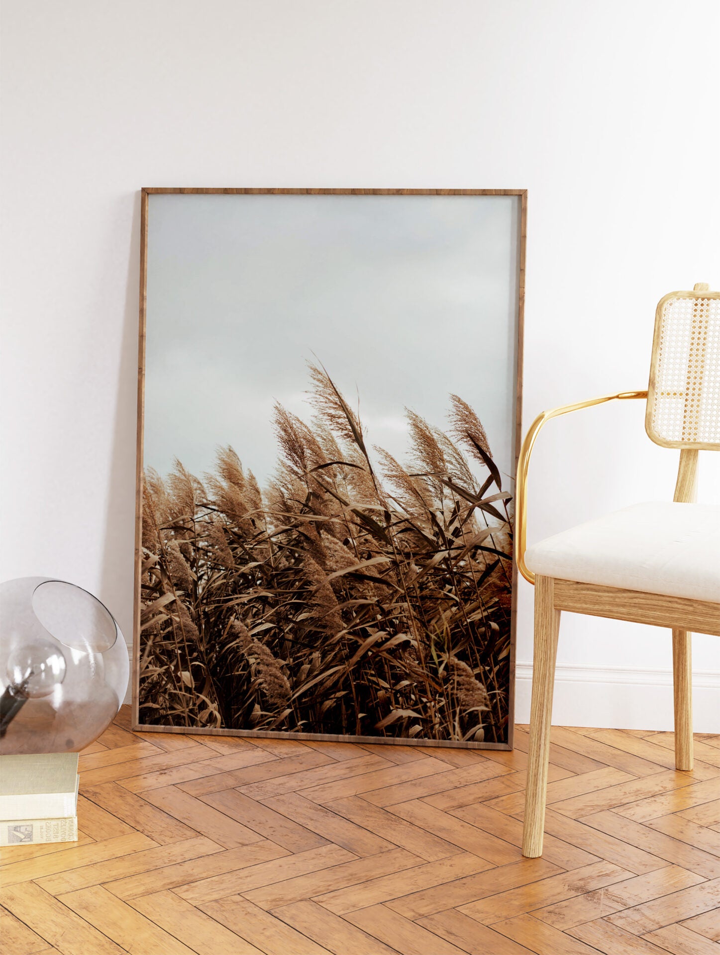 Field of Grain Poster, Photographic Field Print