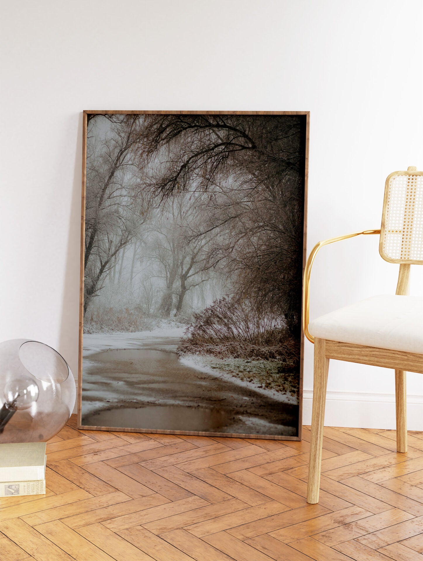 Photographic Forest Poster, Forest Photo Print