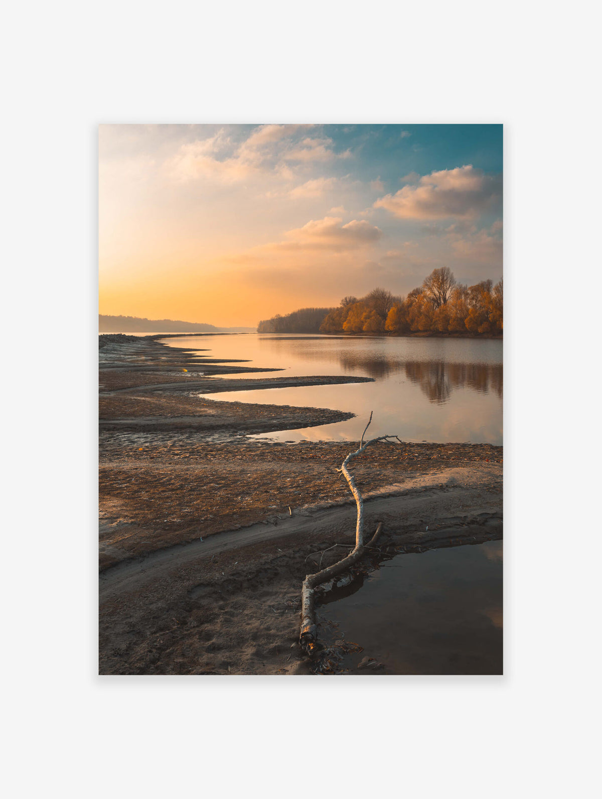 Natural Landscape Poster, Photographic Landscape Print