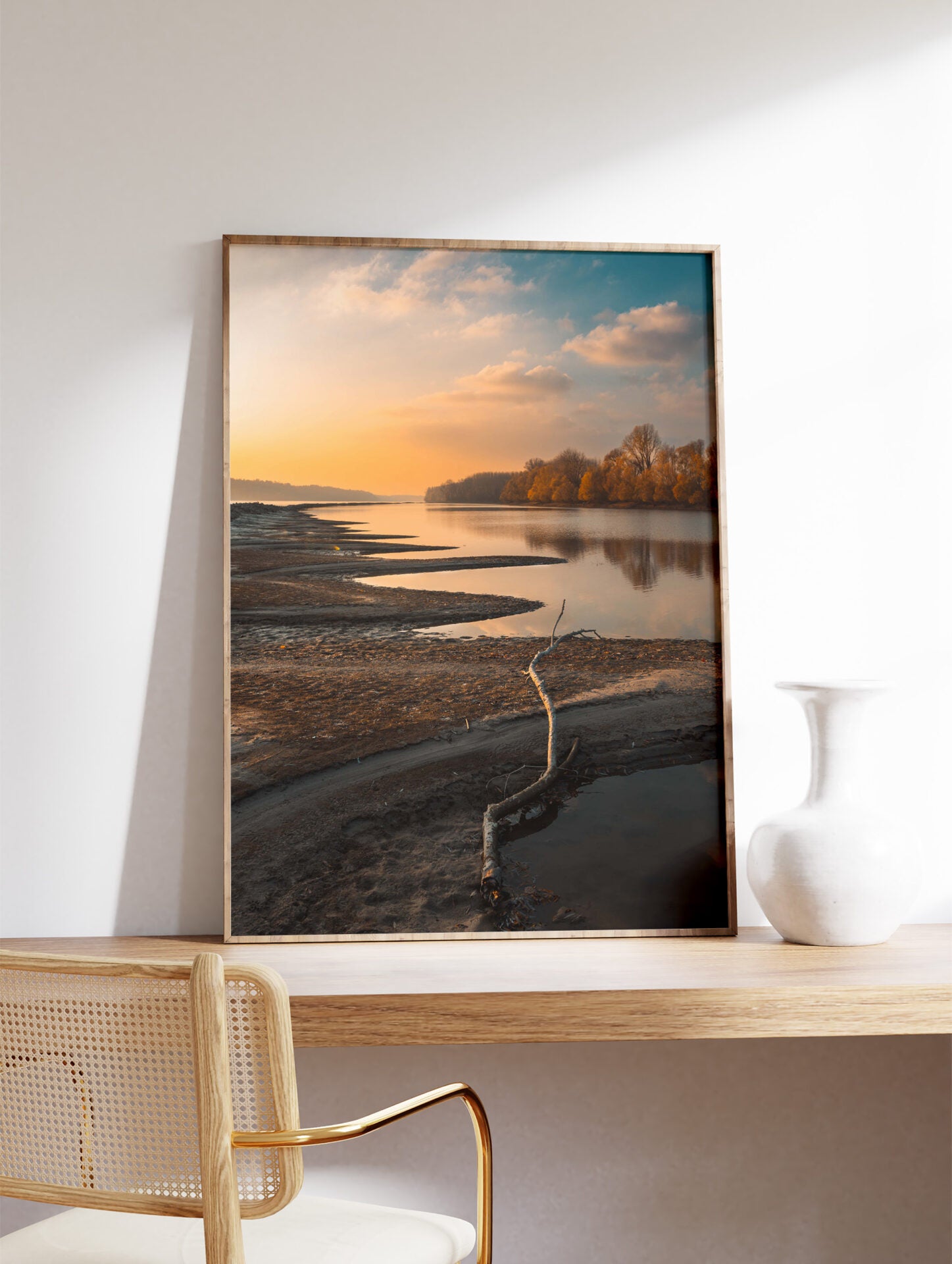 Natural Landscape Poster, Photographic Landscape Print