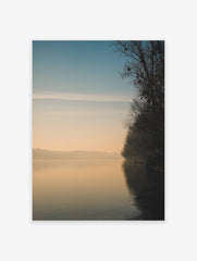 Lake Poster, Photographic Lake Print