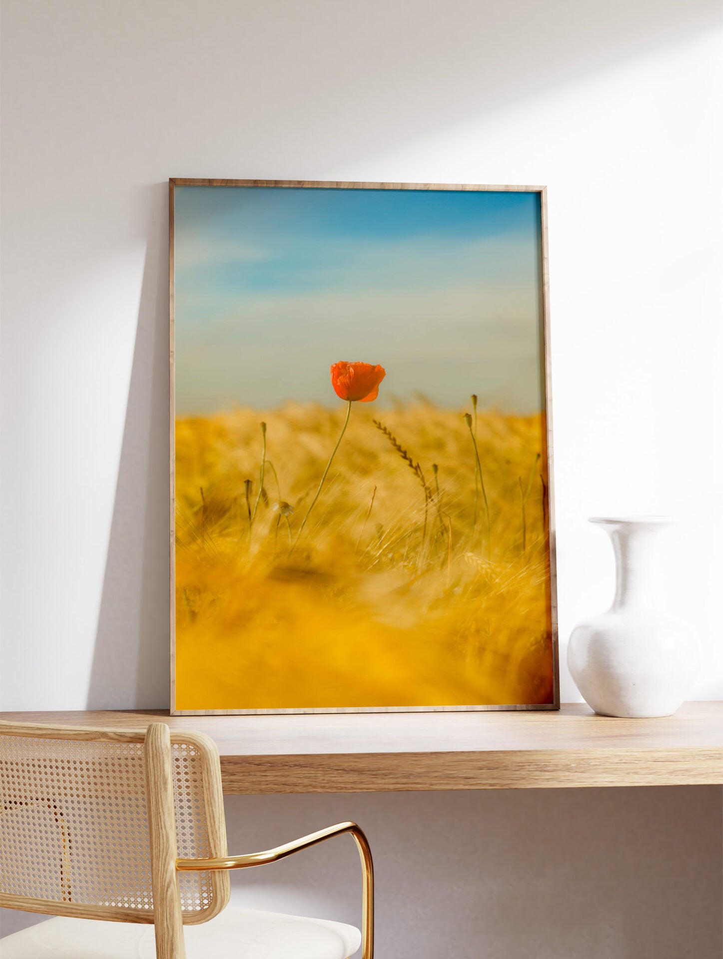 Poppy Poster, Poppy Field Photo Print