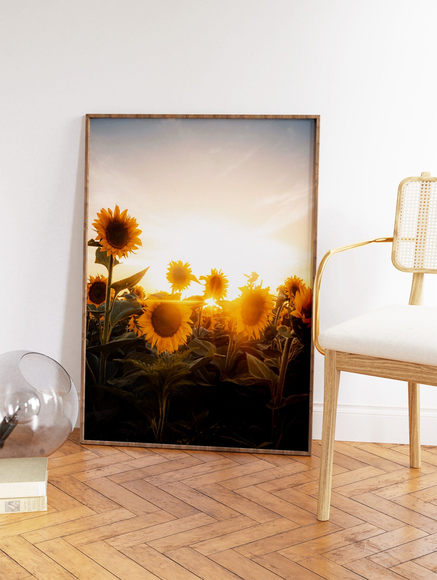 Sunflower Poster, Sunflower Photo Print