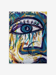 Abstract Eye Poster, Abstract Print