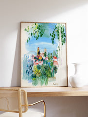 Vernet-les-Bains by Raoul Dufy Poster, Raoul Dufy Print