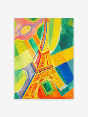 The Eiffle Tower Poster by Robert Delaunay, Robert Delaunay Print