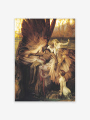 Herbert Draper Artwork, Icarus The Angel Print