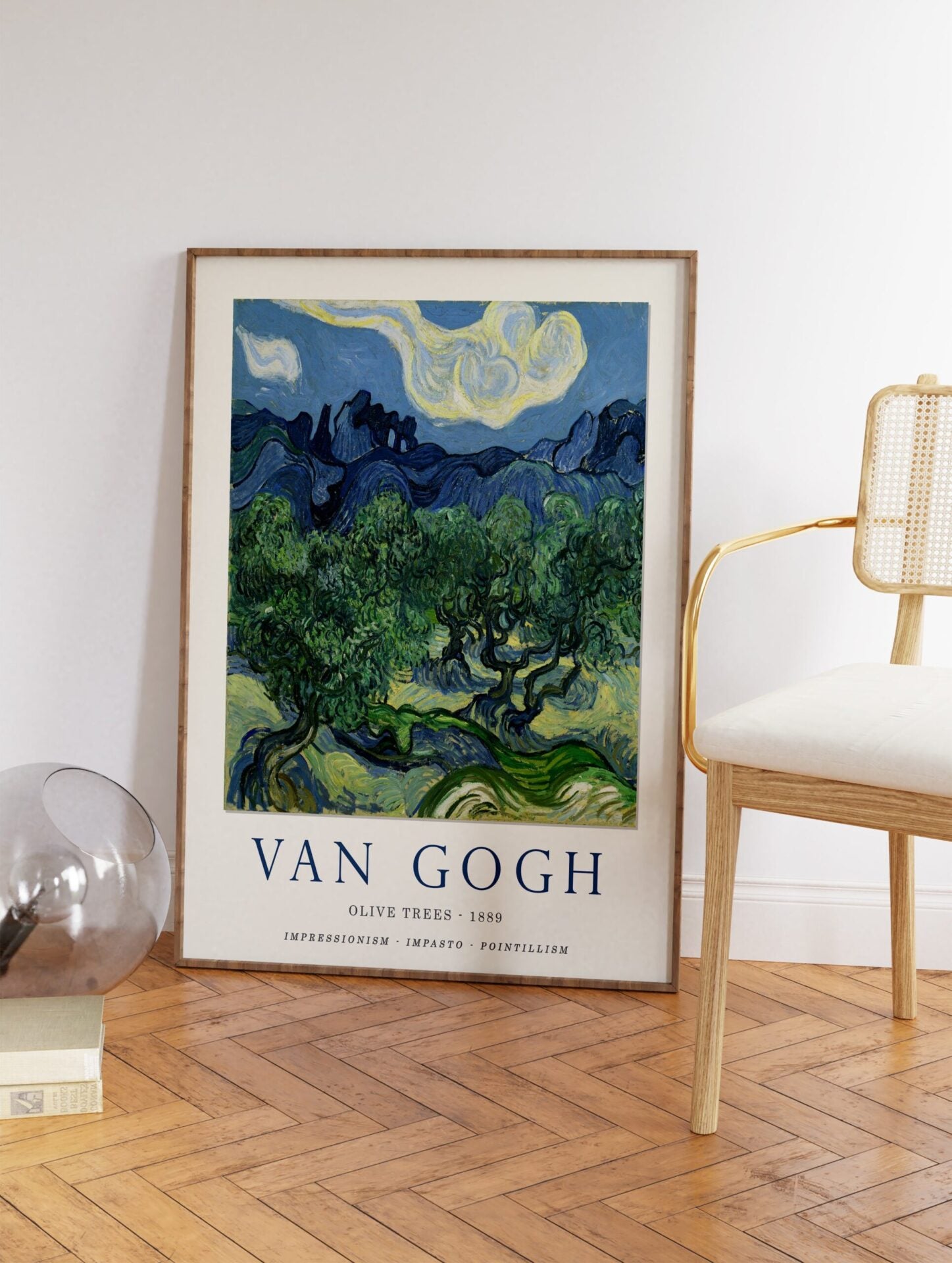 Olive Trees Poster by Vincent Van Gogh, Vincent Van Gogh Print