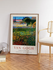 Garden At Arles Poster by Vincent Van Gogh, Vincent Van Gogh Print