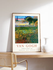 Garden At Arles Poster by Vincent Van Gogh, Vincent Van Gogh Print